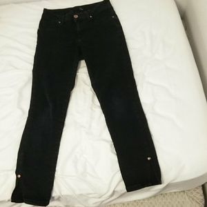 Cute black denim jeans